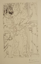 Trois acteurs Pablo Picasso