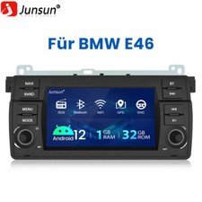 Für BMW E46 3er 318 320 325 M3 DAB+USB Android 12 1+32GB Autoradio GPS Navi RDS