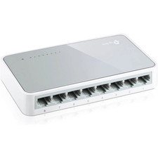 TP-Link Network Switch TL-SF1005D / TL-SF1008D 8 Port LAN RJ-45 Hub quiet