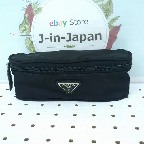 Prada satin nylon mini pouch - mini,