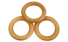 Gardinenringe aus Holz für 20