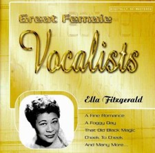 Great Female Vocalists Ella Fitzgerald CD Top-quality Free UK shipping Audio CD