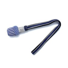 silber/blau Portepee mit