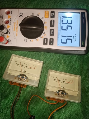 Sansui vintage meter paar - vintage,