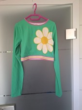 Mini Boden Badeshirt Set grün Blumenmotiv Gr. 164 mega süß NEU!