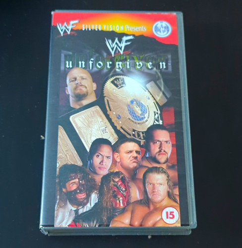 Wwf unforgiven vhs silver - unforgiven,