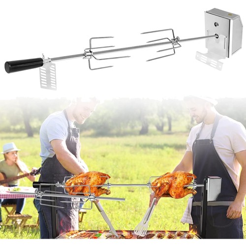 Edelstahl grillspieß set - edelstahl,