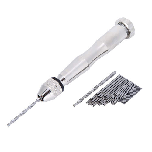 Handbohrer 3mm 6mm - 0,3mm, 3,6mm