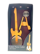 Gitarre Pizzaschneider mit Standfuß Pizzaroller