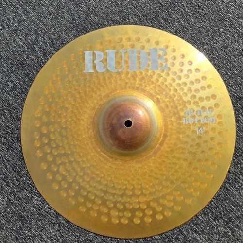 Bottom hihat paiste rude - rude, 14"
