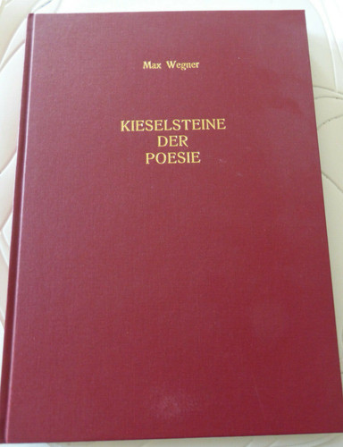 Kieselsteine der poesie - kieselsteine, max