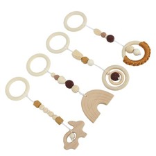 Brown 4pcs Kinderwagen