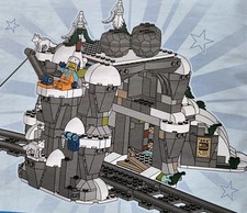 ✅ 1-2-3-STEINE  Lego Arktis Bergwerksstollen & Tunnel  Felssturz aus 60470 ✅ NEU