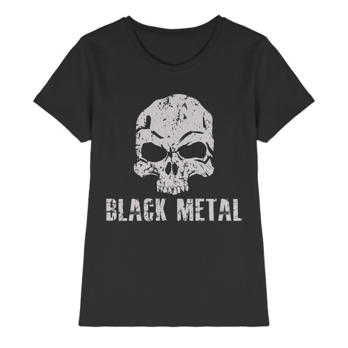 Totenkopf black metal - black,