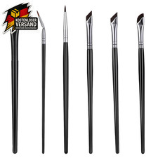 Eyeliner Pinsel Set Professionell Augenbrauen Lidschatten Abgewinkelt Dünn Make-