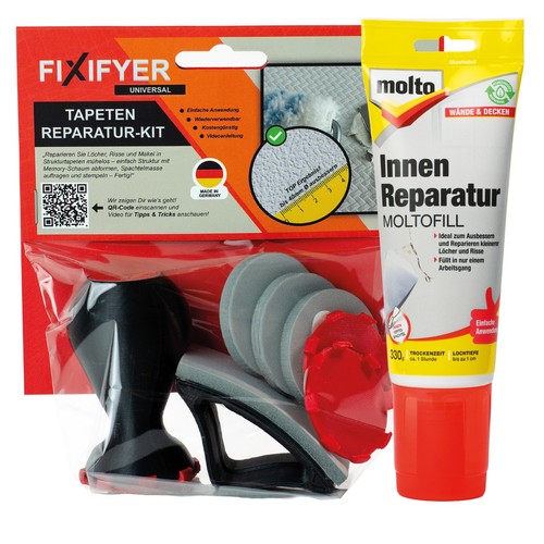Reparatur set raufaser - reparatur-set, &