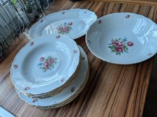 Geschirr Porzellan Gold Rand