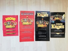 12 Circus Krone Programmhefte