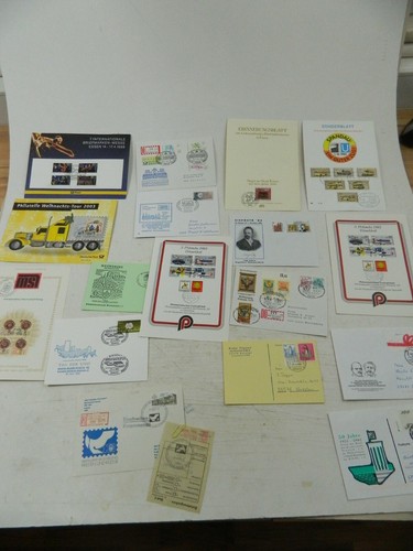 Briefmarken blätter - 17,