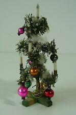 Antiker Seltener elek. kleiner Weihnachtsbaum Puppenstube