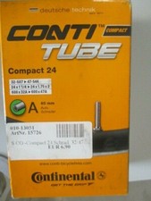 Conti Tube Compact 24  A 40 mm Auto-/Schraderventil 32-507/47-544  (N70)15726