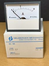 Einbau Amperemeter Messinstrument Anzeigeinstrument Neuberger RKN 57,  10A