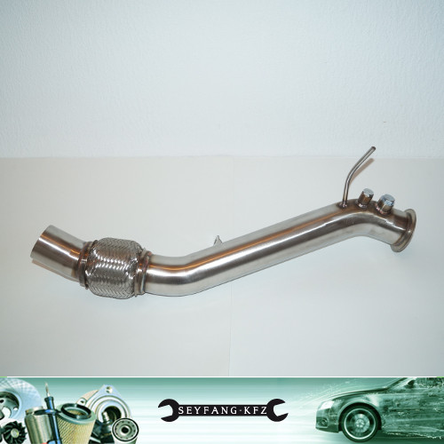 5mm edelstahl downpipe bmw - downpipe,