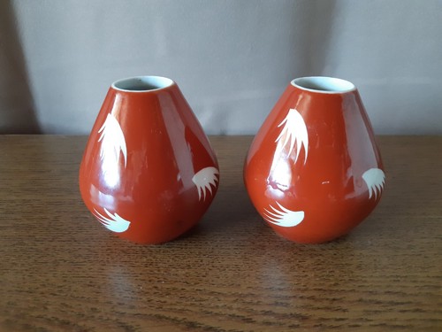 Paar elka porzellan mini vase - elka,