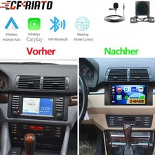 64G Android 15 Autoradio Für BMW E39 520 525 GPS Navigation GPS Bluetooth Kamera