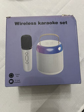 Kinder Wireless Karaoke Set mit 2 Mikrofone 
