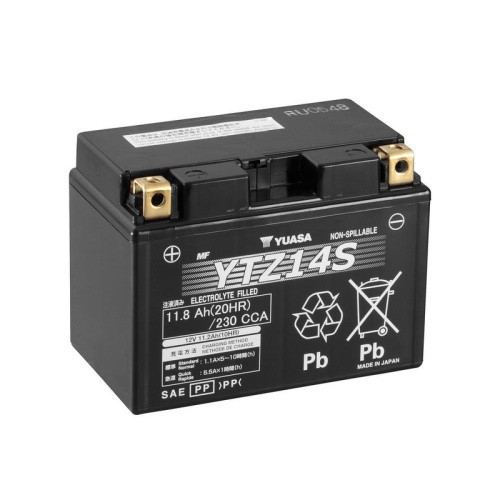 Yuasa ytz14s agm 8ah - yuasa, 11,8ah