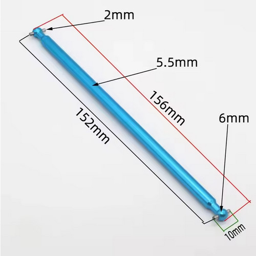 Aluminium antriebswelle - rc,