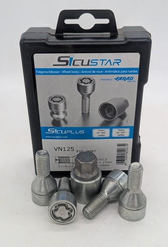 Sicustar felgenschloss silber - sicustar,
