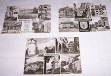 3 Alte schwarz/weiss Postkarten Schmalkalden/Thür. Innenstadt Umgebung/Echtfoto