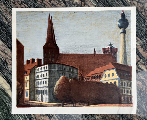 Orig farblitho - (eh3006),,
