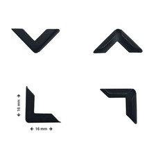 Buchecken - Metall - Farbe