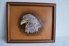 Lederbild 3 D Weißkopfadler -