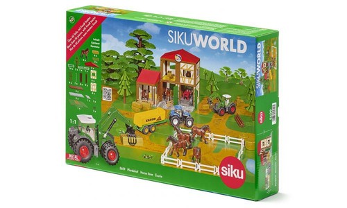 Siku world 5609 pferdehof - siku, neu