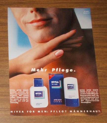Seltene werbung vintage nivea - seltene,