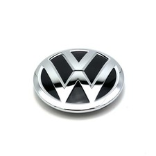 Original VW Polo 6C VW Zeichen Emblem Logo Kühlergrill vorn chrom 6C0853600  FOD