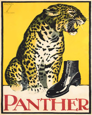 Panther Boots Poster