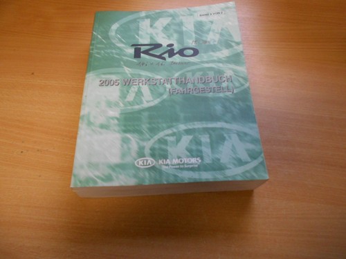 Werkstatthandbuch kia rio - werkstatthandbuch,