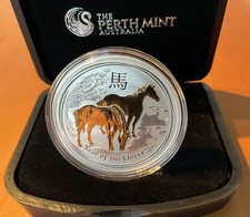 Silber Münze Lunar 2 - 1