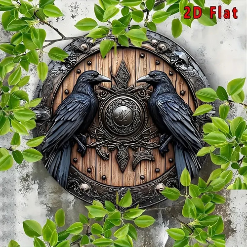 Wikinger rabe hugin munin - rabe,