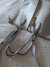 Damenhandtasche Metalik/Grau