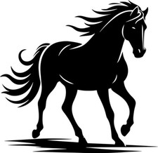 Aufkleber Pferd