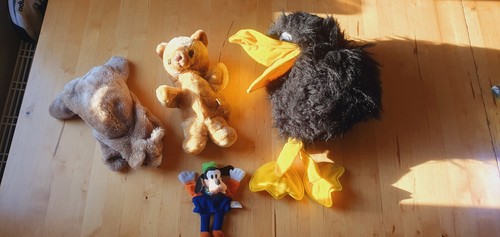 Handpuppe rabe uni - *, uni-toys