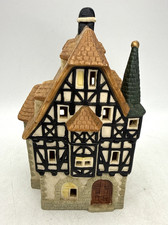 25434/ G. Wurm Apotheke Rothenburg o.d. Tauber Porzellan Lichthaus Höhe ca. 18cm