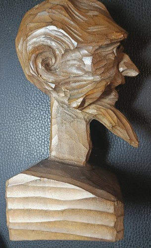 Holz büste kopf - holz, (don