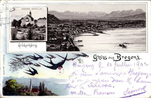 Bregenz bodensee - ak,